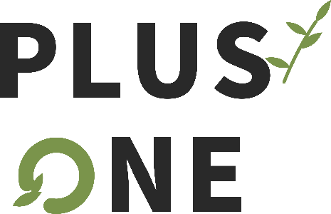 合同会社PLUS ONE ロゴ
